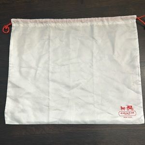 Coach dust bag